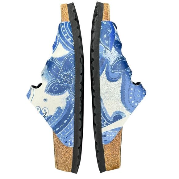 Birkenstock x Papillio Bandana Florida Sea Spray Sandals Size 7 - Picture 8 of 11